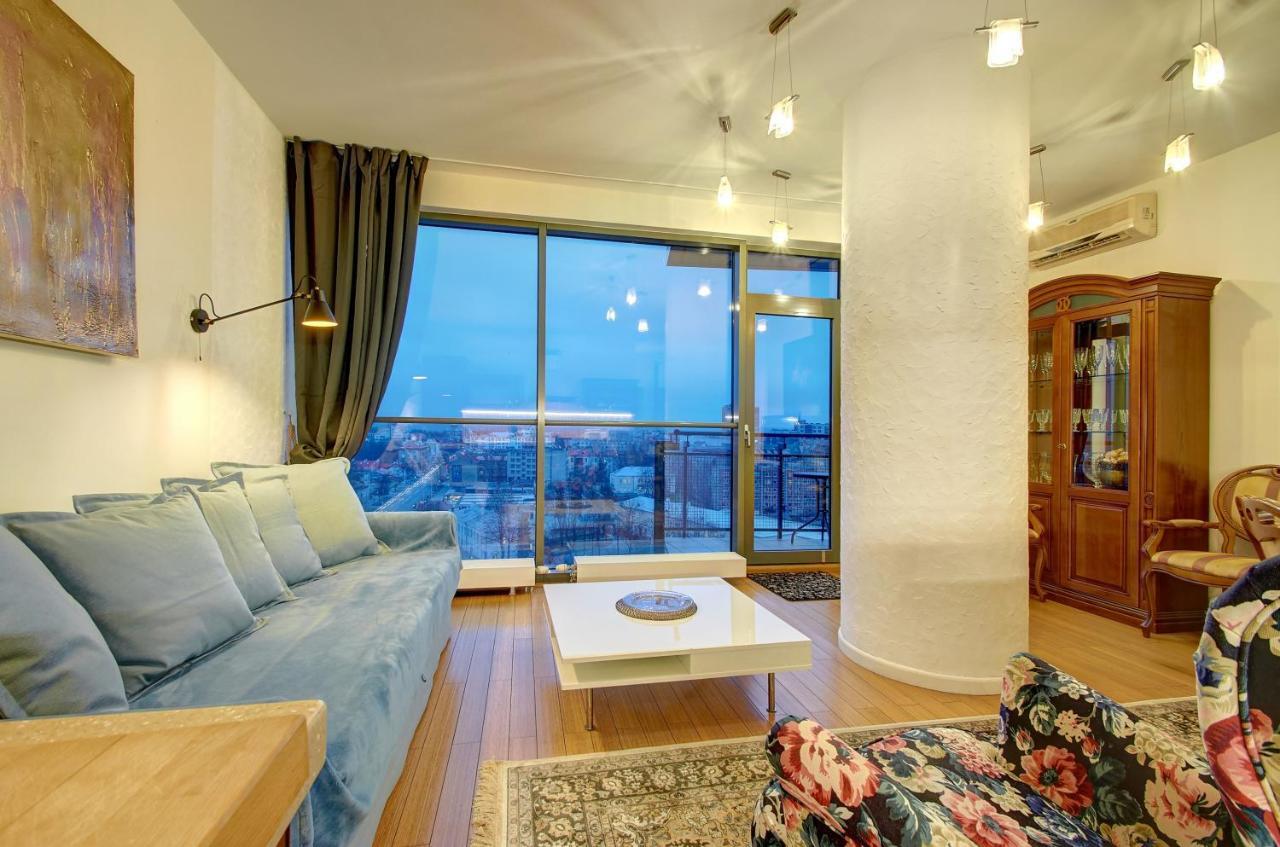 Helios 19 Luxury Vilnius Apartment エクステリア 写真
